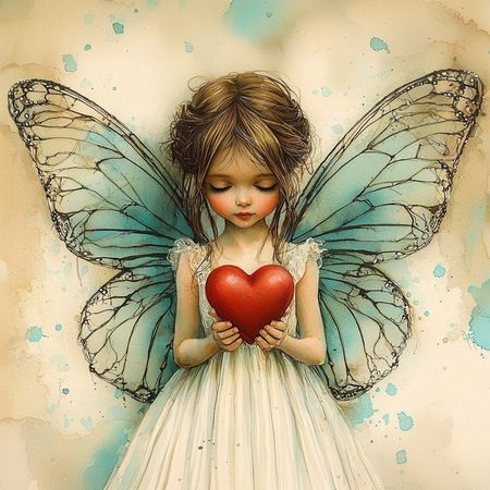 Obraz na płótnie canvas - Z sercem na dłoni