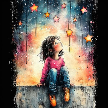 Obraz na płótnie canvas - Marzycielka