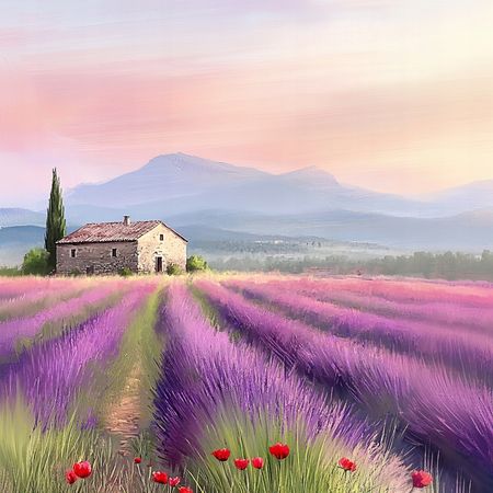 Obraz na płótnie canvas - Prowansalskie lato