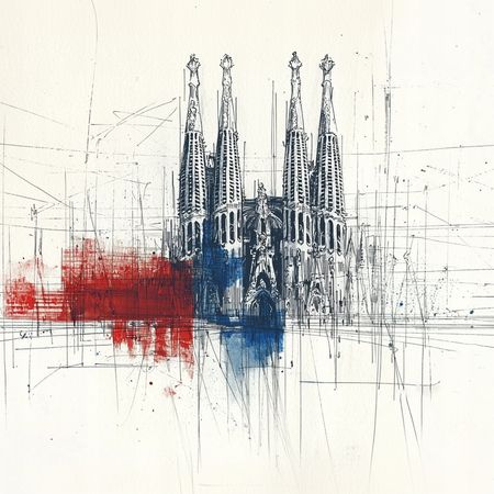 Obraz na płótnie canvas - Sagrada Familia