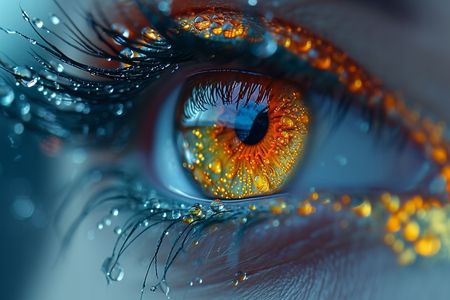 Obraz na płótnie canvas - Bursztynowe oko