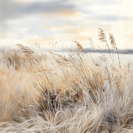 Obraz na płótnie canvas - Łąka w jesiennej szacie