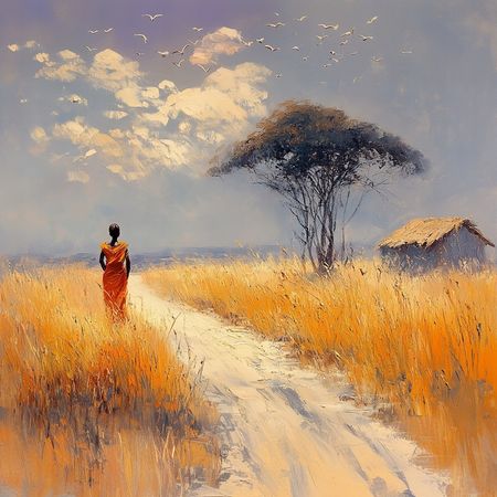 Obraz na płótnie canvas - Pozdrowienia z Kenii