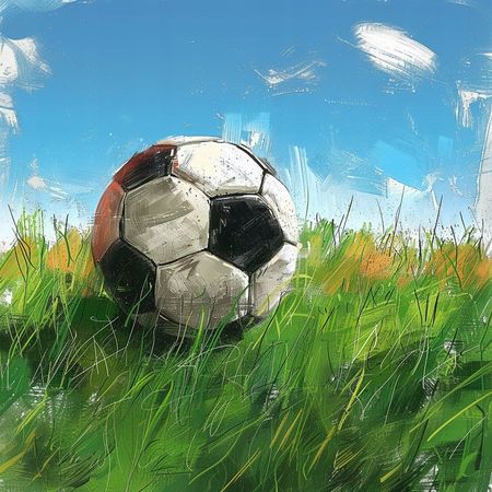 Obraz na płótnie canvas - Piłka