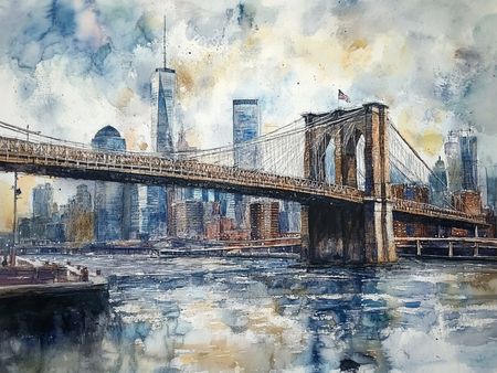 Obraz na płótnie canvas - Brooklyn Bridge