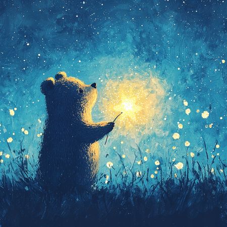 Obraz na płótnie canvas - Gwiezdny latarnik