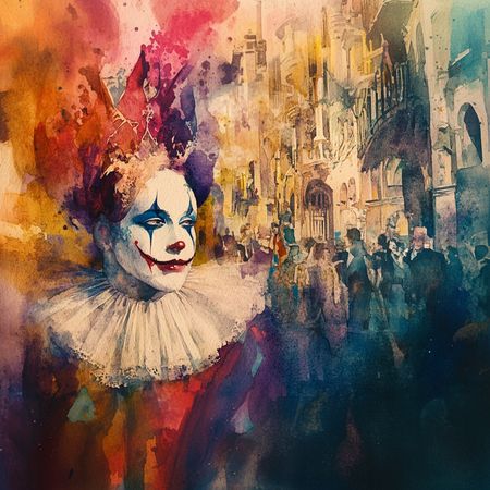 Obraz na płótnie canvas - Pierrot