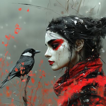 Obraz na płótnie canvas - Kruk