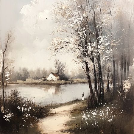 Obraz na płótnie canvas - W rustykalnym klimacie