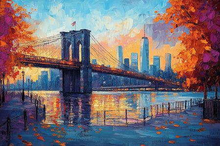 Obraz na płótnie canvas - Brooklyn Bridge